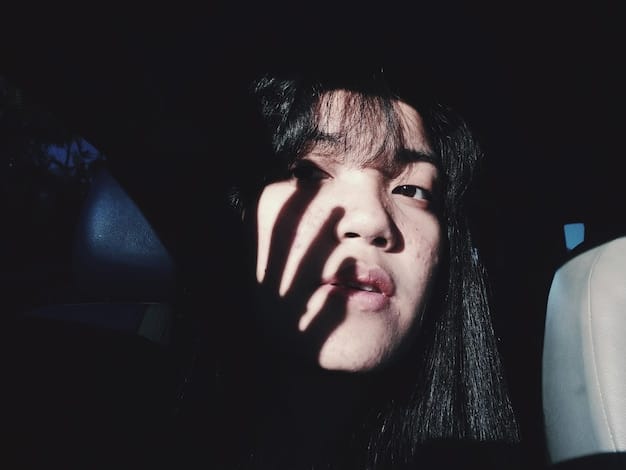 A close-up shot of a K-drama character looking shocked and betrayed, with tears in their eyes. The background is blurred, focusing intensely on their emotional reaction to a plot twist.