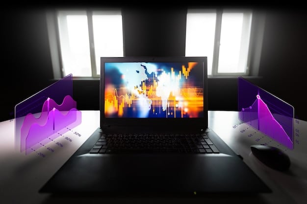 A close-up shot of a laptop screen displaying a detailed scene from a popular TV show. The laptop sits on a desk with notes scattered around, indicating the writer is analyzing the episode for key details. The image captures the meticulous work involved in creating an effective recap.