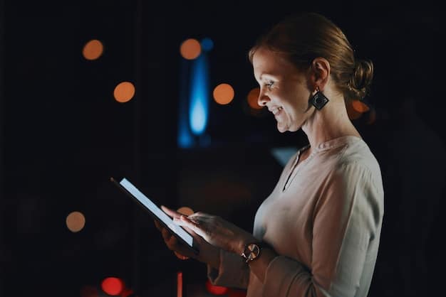 A reviewer intensely watching a stage performance, taking notes on a pad on their lap. The focus should be on their attentive expression and the dimly lit theater backdrop.