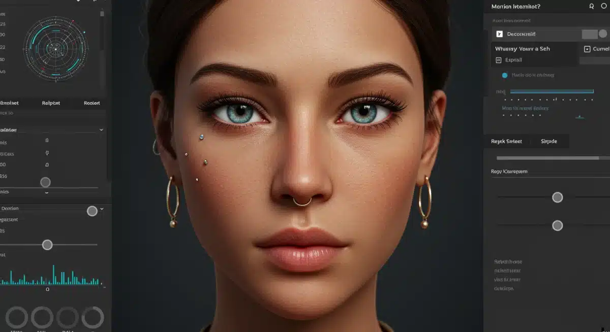 AI-driven avatar facial customization with hyper-realistic details