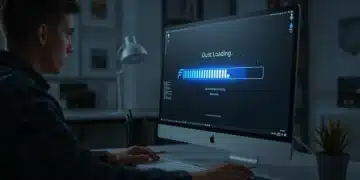 PC Optimization Hacks: Reduce Boot Time by 15% with These 4 Steps Modern computer setup with fast boot screen, symbolizing efficient PC optimization.