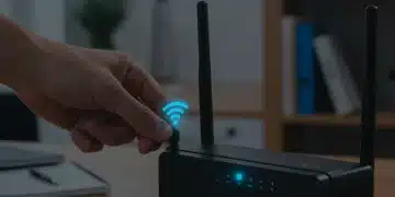 Adjusting Wi-Fi router antennas for better signal