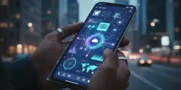 Hands holding a smartphone displaying advanced OS hacks and hidden features for 2026