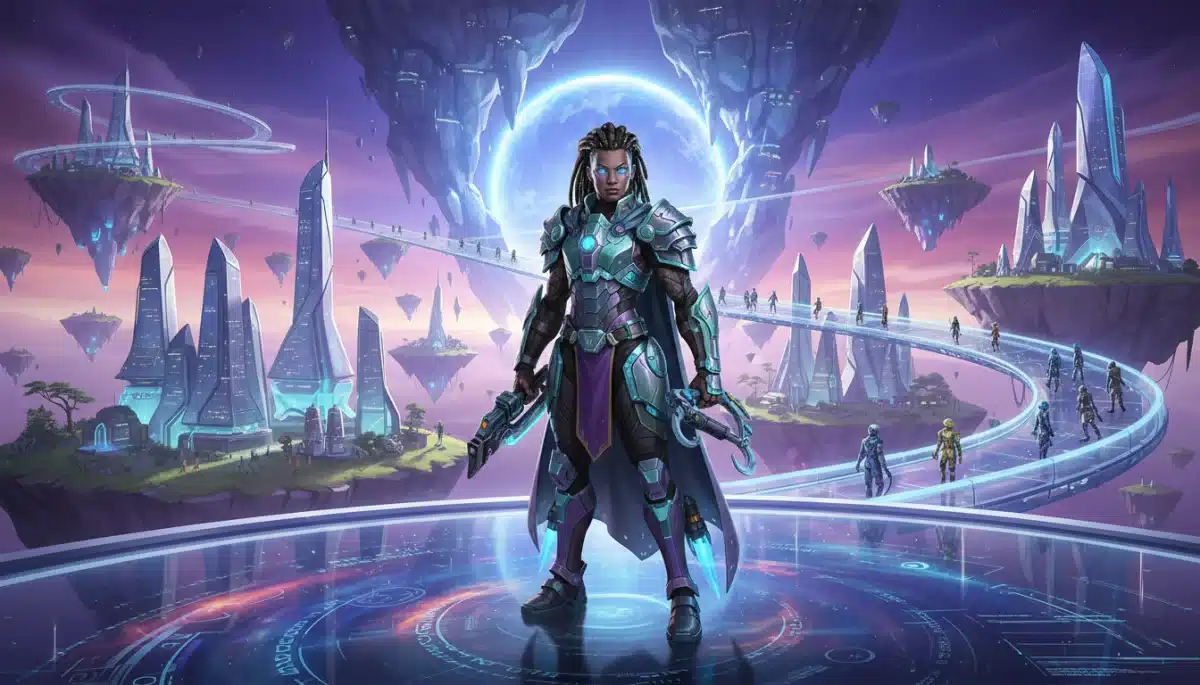 Highly customizable digital avatar in an expansive metaverse gaming world