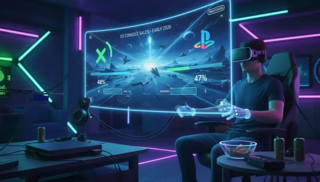 US Console Sales 2026: Xbox vs. PlayStation Performance