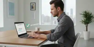 Person efficiently cleaning PC to free up storage space
